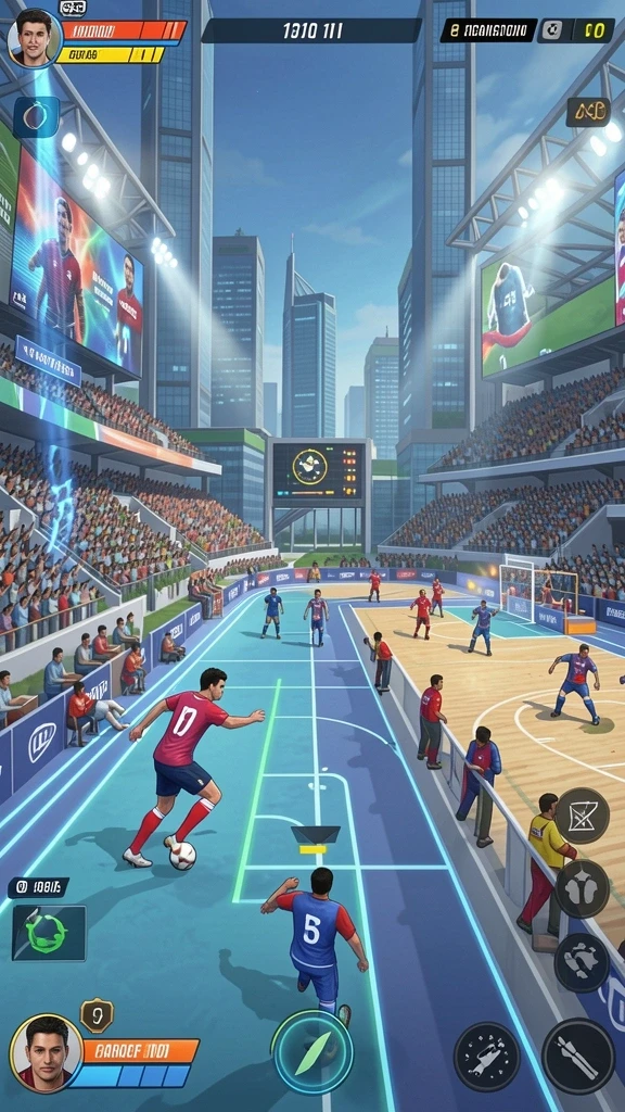 Visual grafis yang memukau dan efek suara yang mengesankan.