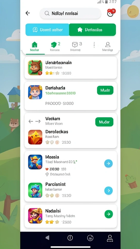 Tampilan antarmuka yang menarik dan intuitif.