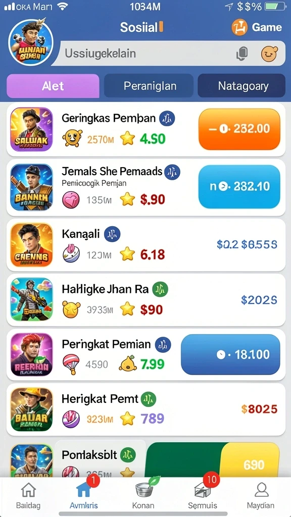 Mode permainan yang beragam dan menantang.