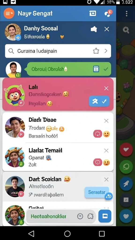 Petualangan menarik dengan karakter yang dapat disesuaikan.