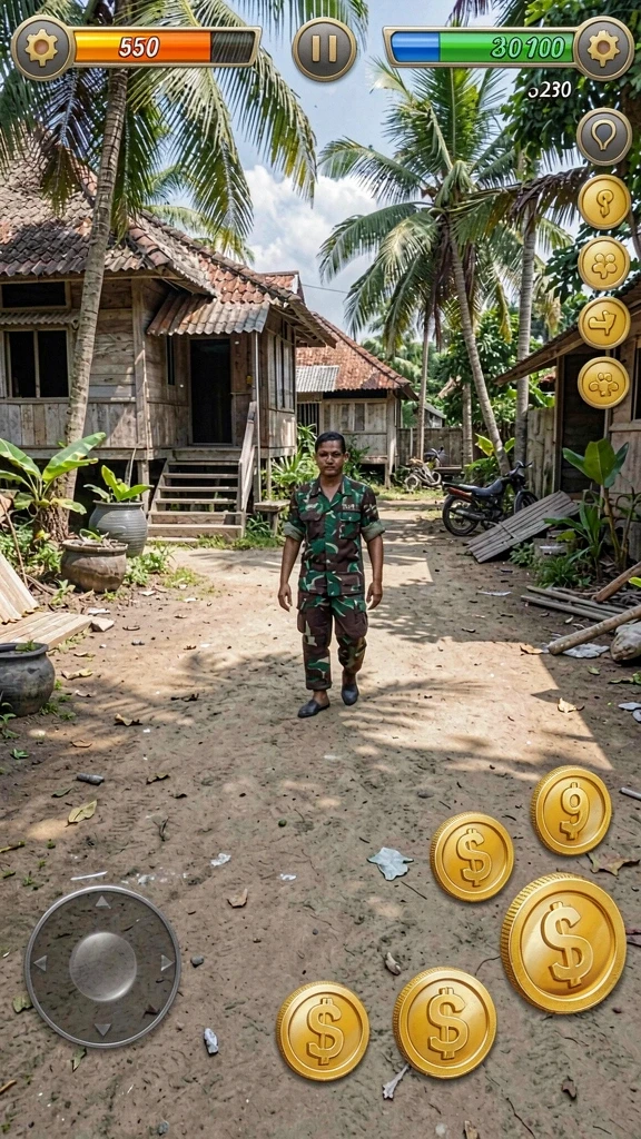 Cuplikan gameplay yang seru dan menantang.