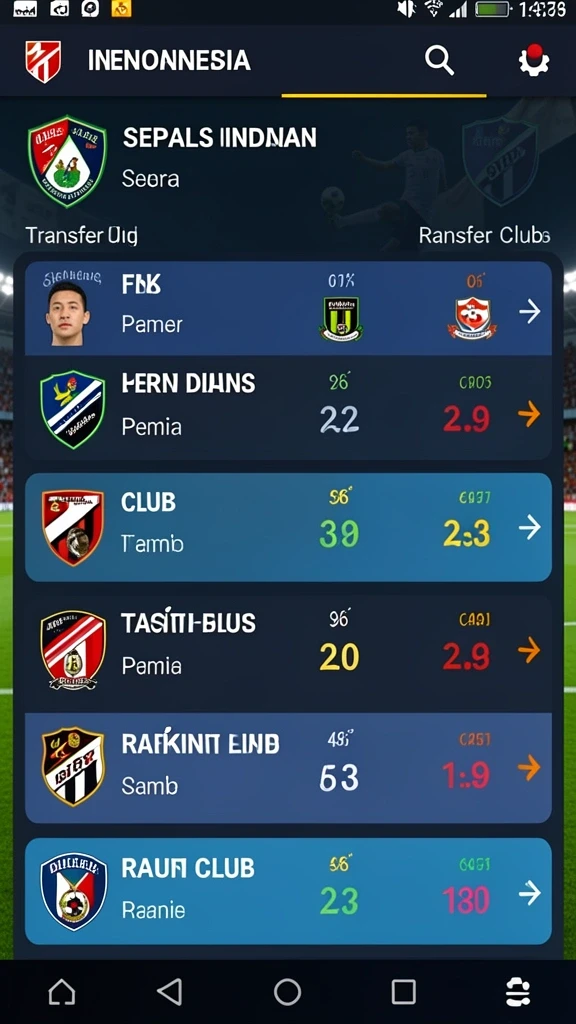 Fitur statistik untuk melacak performa Anda.