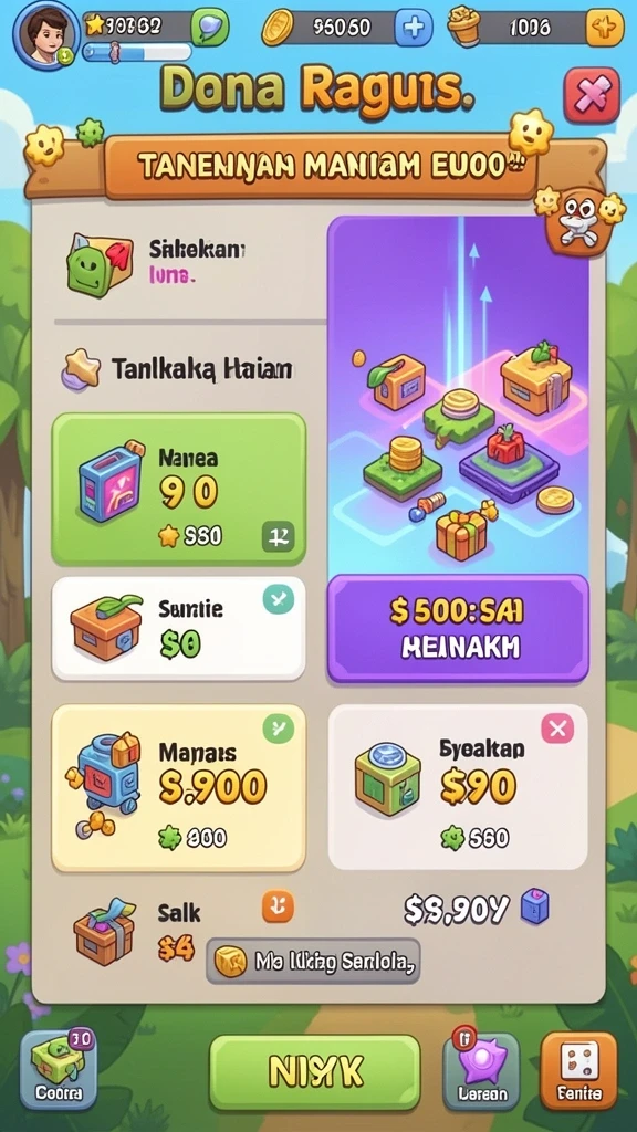 Tampilan antarmuka yang ramah pengguna dan menarik.