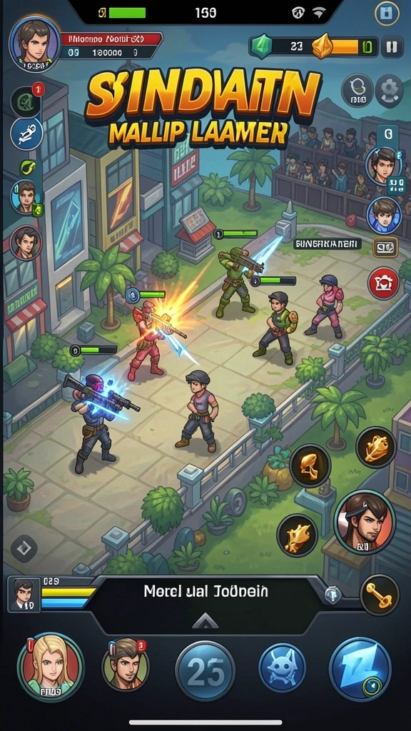 Gameplay seru dengan banyak tantangan menarik.