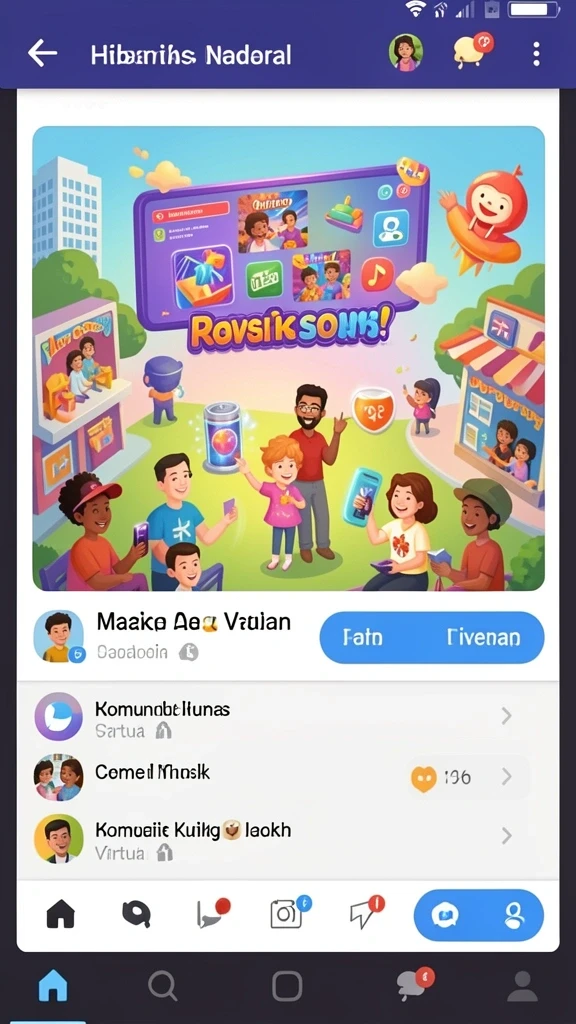 Tampilan antarmuka yang menarik dan user-friendly.