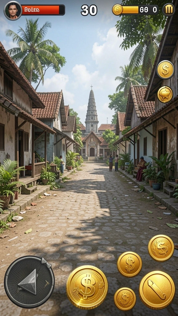 Grafik yang memukau dan efek suara yang imersif.