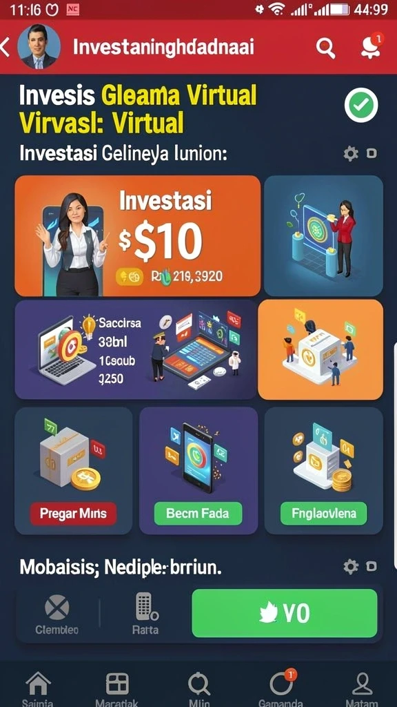 Tangkapan layar menunjukkan karakter utama dalam aksi melawan rintangan.