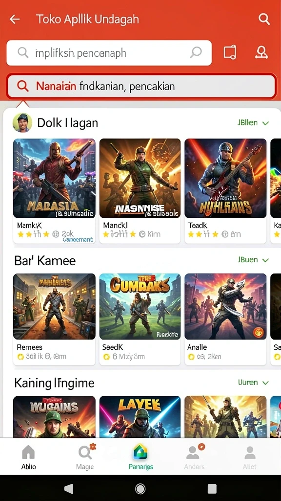 Tangkapan layar menampilkan grafik yang memukau dan lingkungan permainan yang menarik.
