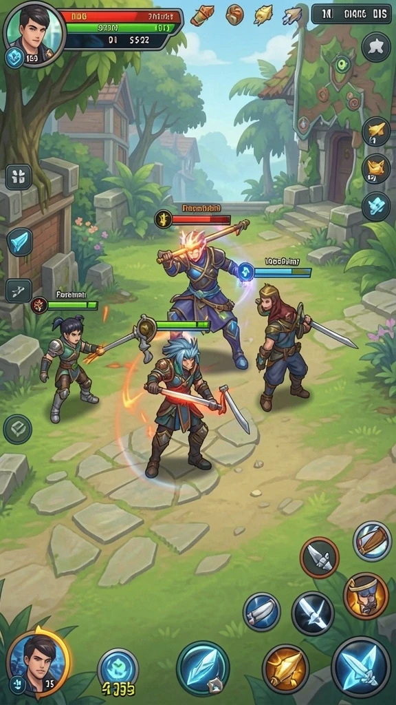 Tampilan awal permainan HOKAGE77 yang menarik.