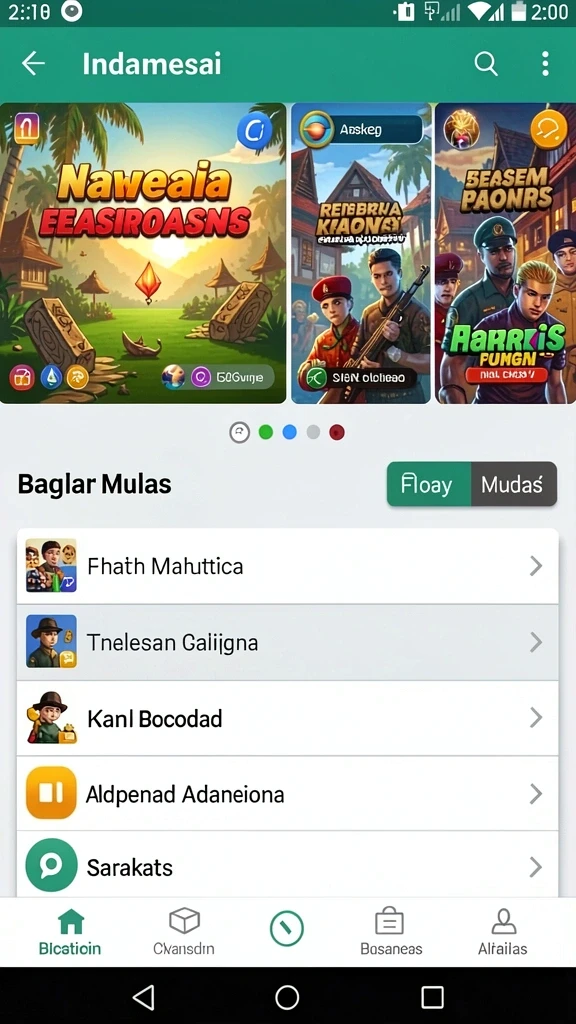 Beragam pilihan permainan slot yang mengasyikkan.