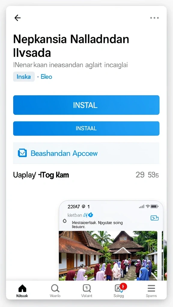 Screenshot menampilkan antarmuka utama saat memulai permainan.