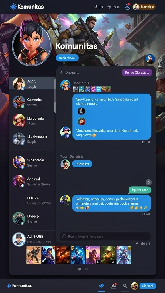 Tangkapan layar menunjukkan hadiah yang bisa didapatkan dalam game.