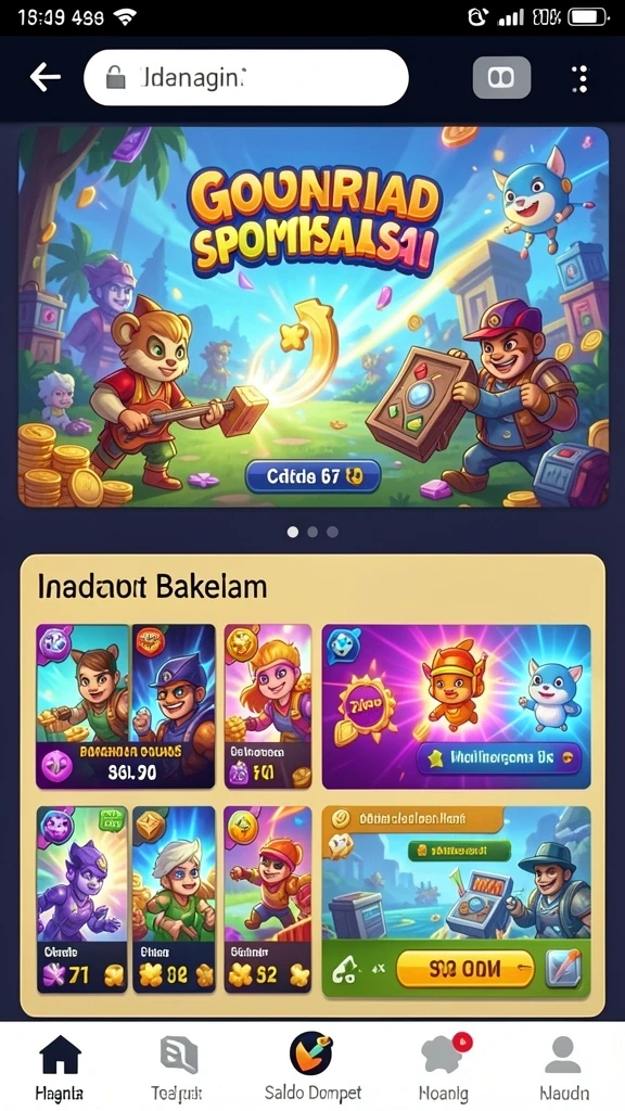 Beragam pilihan permainan toto yang tersedia.