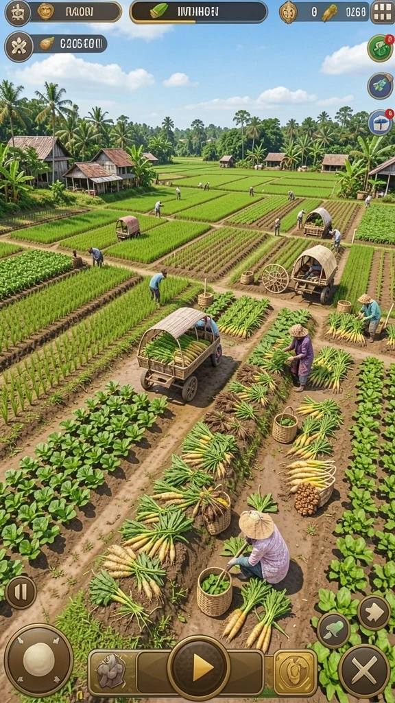 Menampilkan karakter utama dalam aksi petualangan.