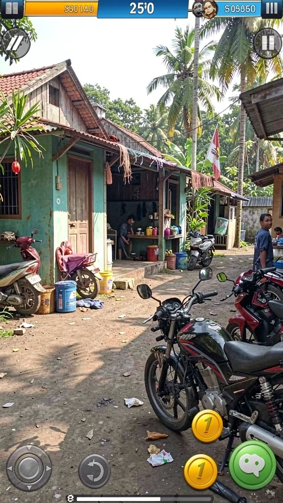 Gambar dari karakter utama yang ikonik.