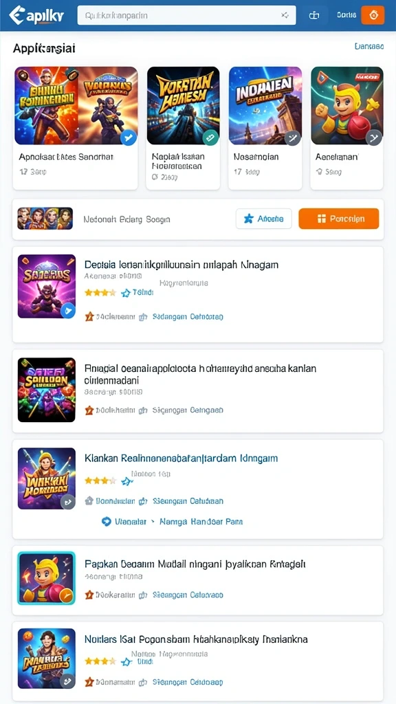 Screenshot menunjukkan grafis menawan dari permainan.
