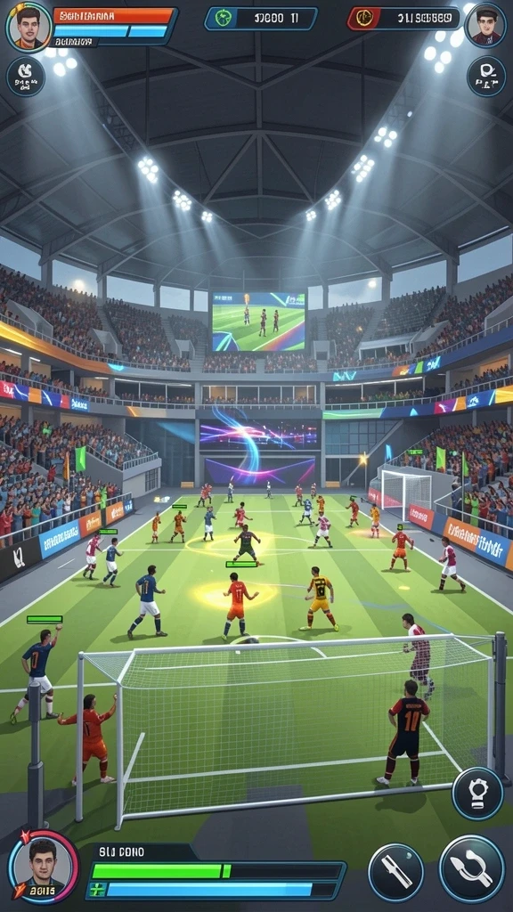 Tampilan fitur power-up yang membantu pemain.