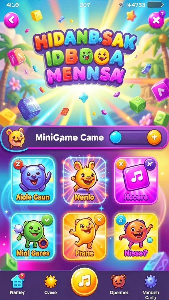 Tampilan menarik di dalam game MPO76.