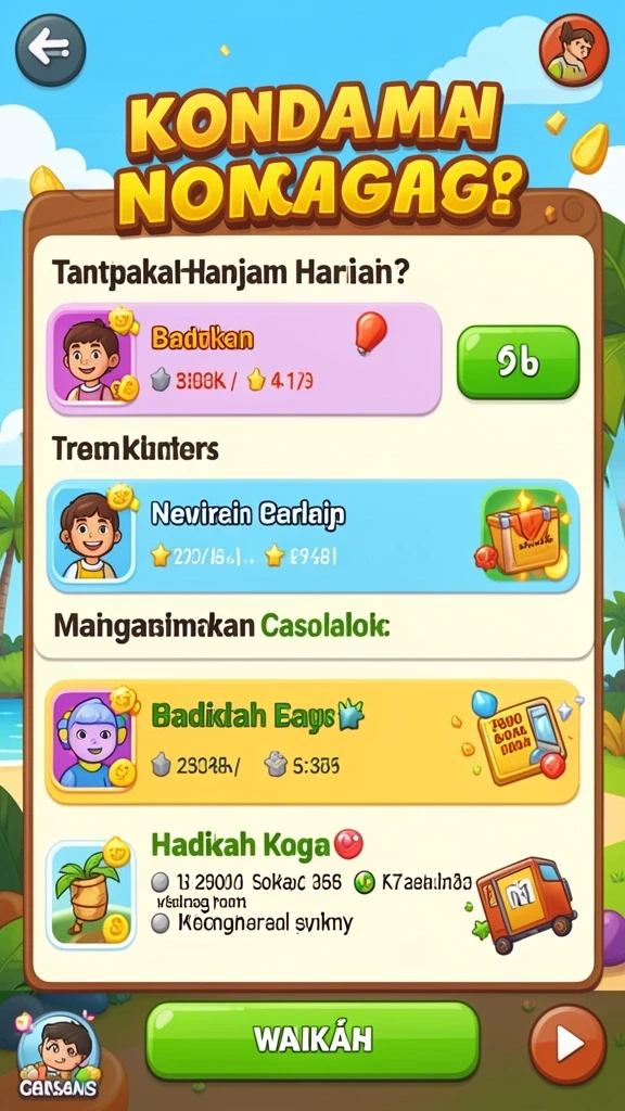 Fitur multiplayer menambah seru pengalaman bermain.