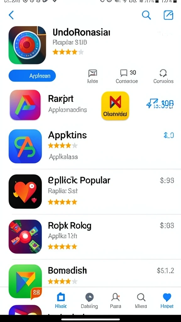 Berbagai karakter menarik untuk dipilih.