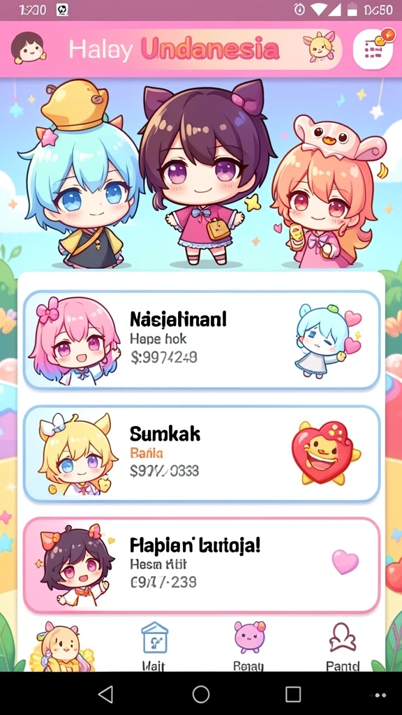 Gameplay yang seru dan menantang setiap level.