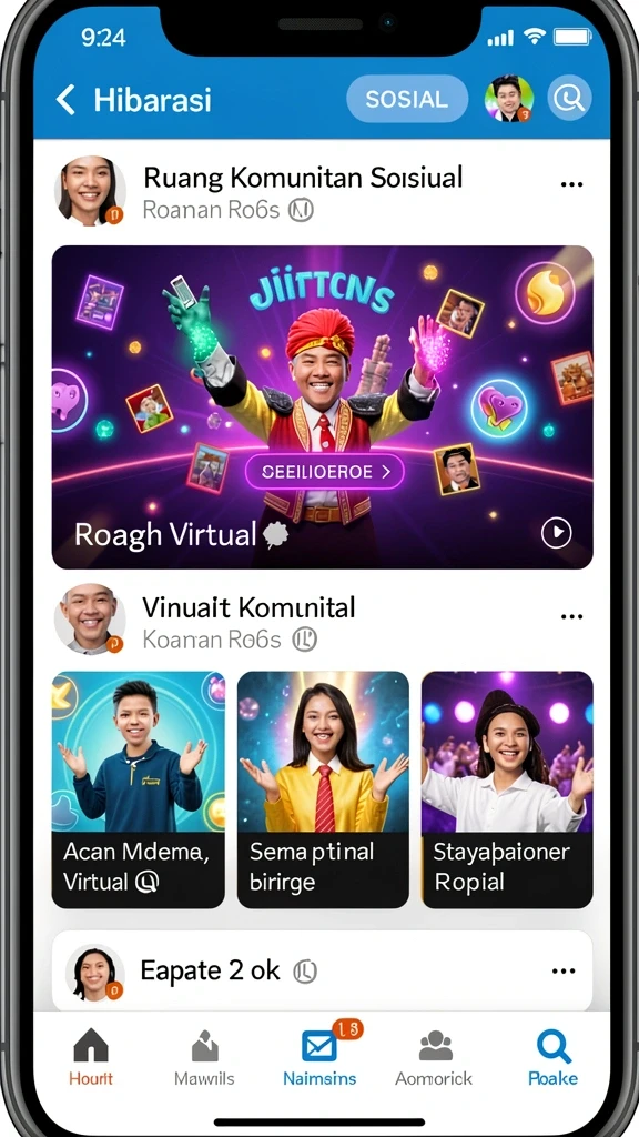 Mode multiplayer yang seru untuk bersaing.
