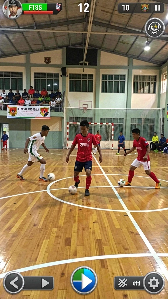Tampilan awal permainan yang menarik.
