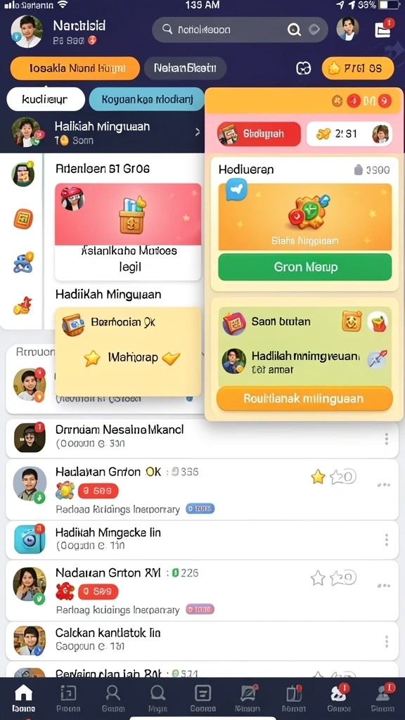 Karakter-karakter unik yang tersedia di RPOK.