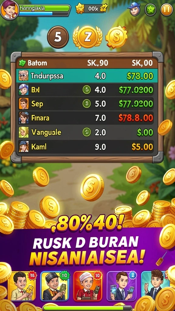 Beragam permainan yang siap menghibur Anda.