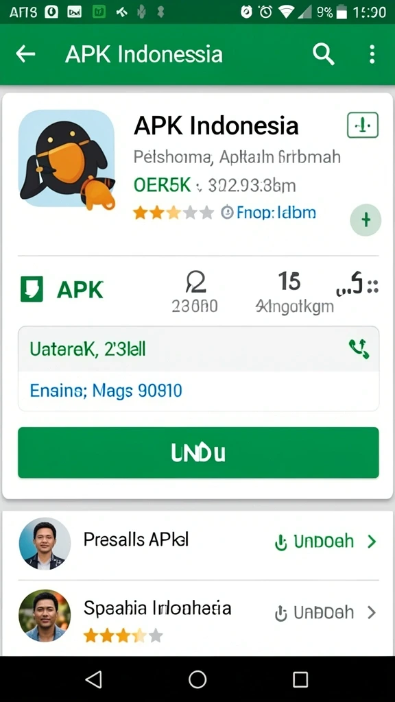 Screenshot menunjukkan antarmuka permainan yang menarik.