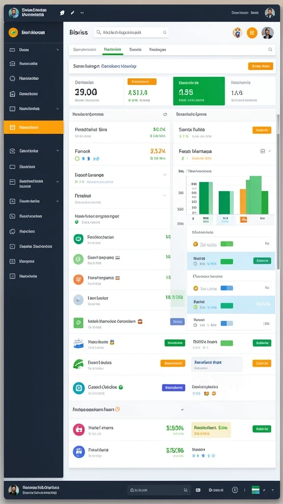 Tampilan dashboard permainan yang menarik.