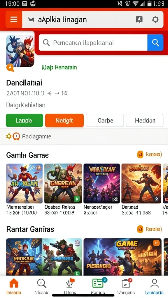 Tampilan awal permainan SURGA11 yang menarik.